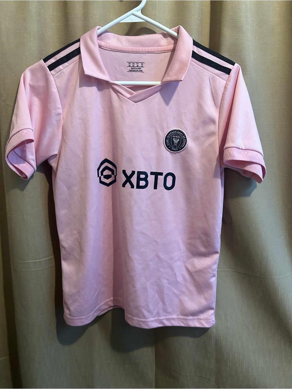 Messi Pink Kids Soccer Jersey